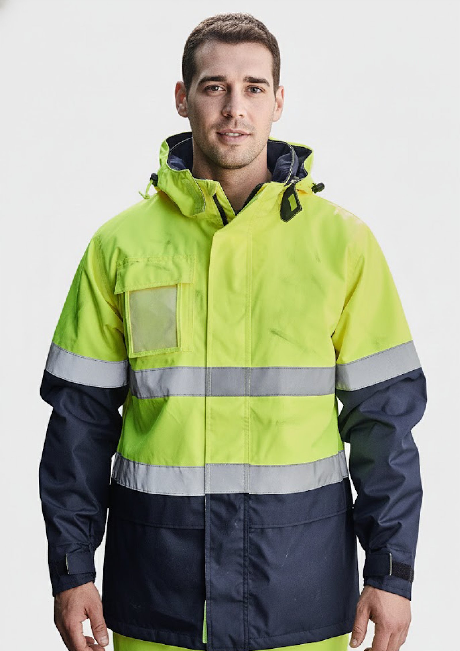 ZJ357 - Hi Vis SYZMIK Ultralite Waterproof seam-sealed Jacket